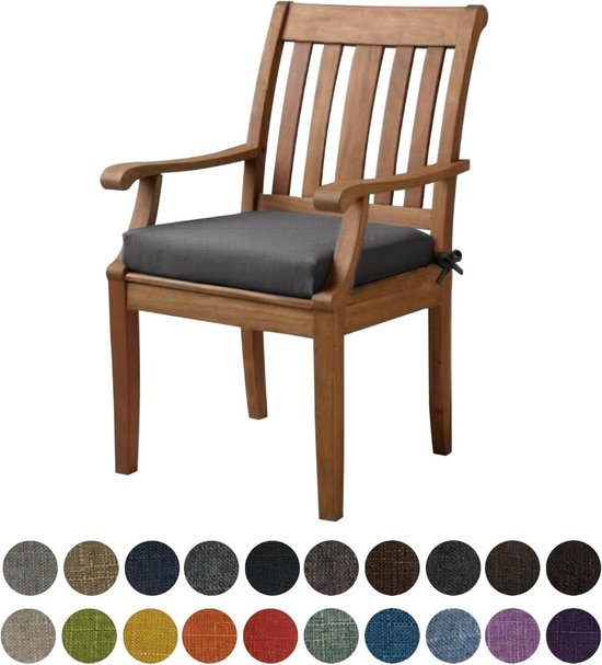 OQHAIR Bankkussen, zitkussen, voor erkerraam, afneembaar, wasbaar, antislip, voor tuinbank, schommel, terras, eettafel, bank, binnen (160 x 45 x 5 cm, koffie