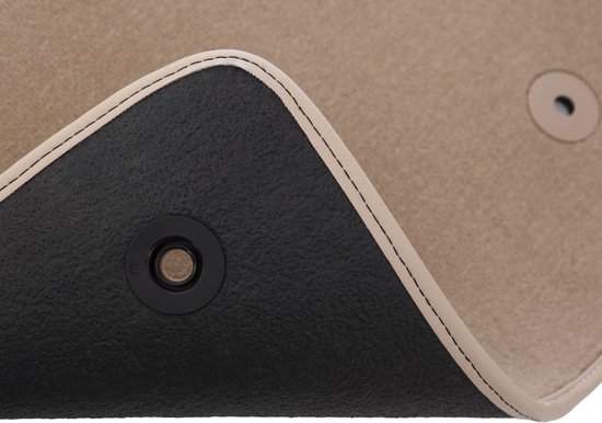 Tapis beiges PREMIUM pour : Mercedes S W220 long 1998-2005
