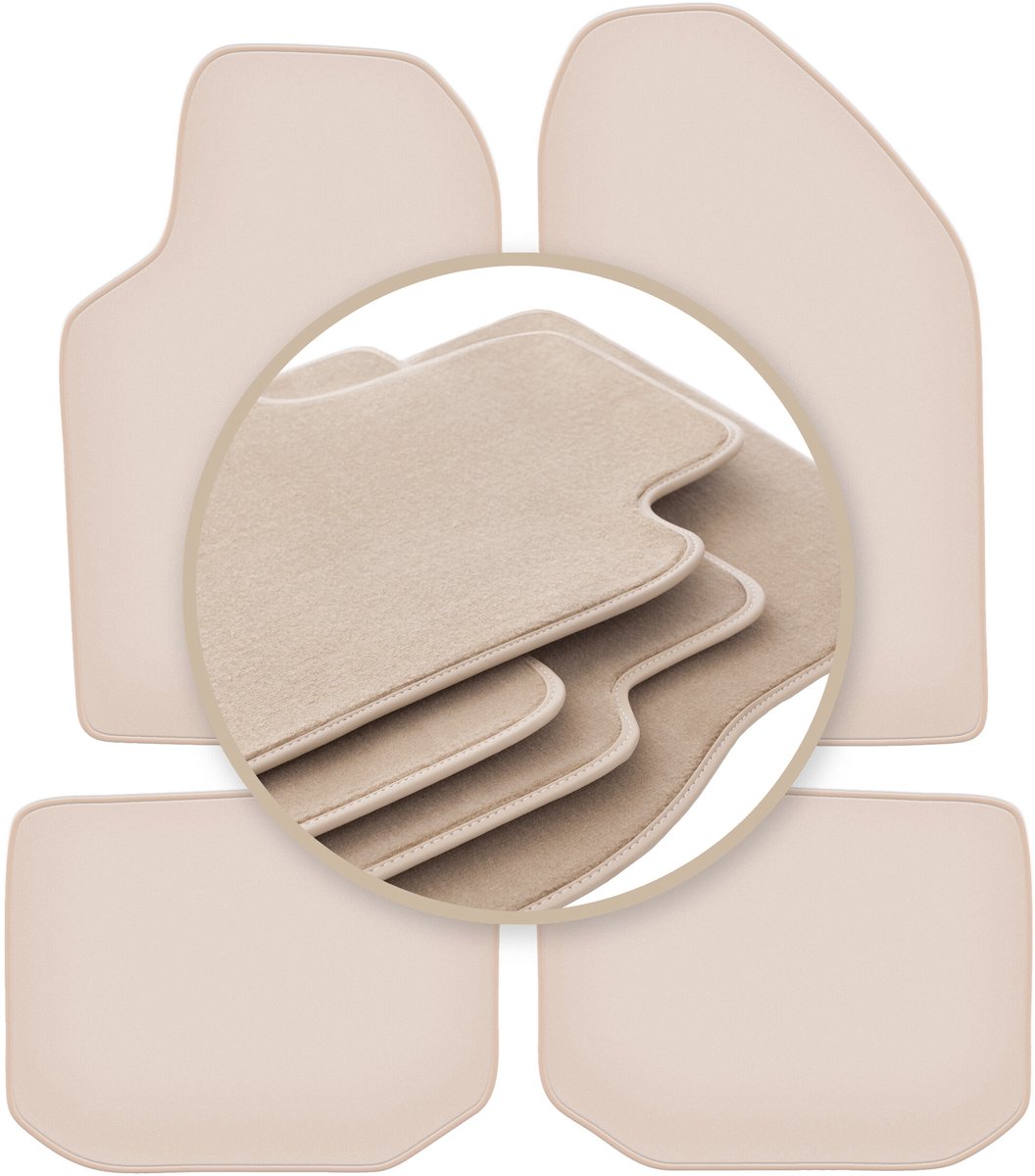PREMIUM beige matten voor: Alfa Romeo 164 sedan 1988-1997