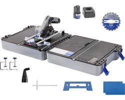 Dremel BluePrint Draagbaar Zaagstation - Inclusief 12V Compactzaag - Zaagstation