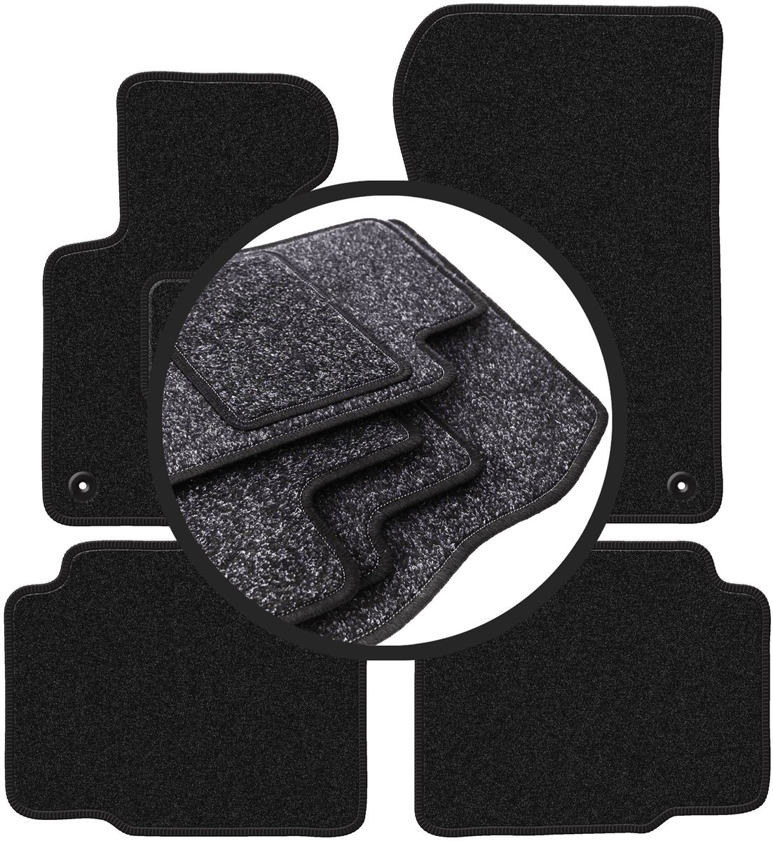 ANTHRA automatten voor: BMW 3 E36 compact, coupé, sedan, stationwagen, touring (1991-2000)