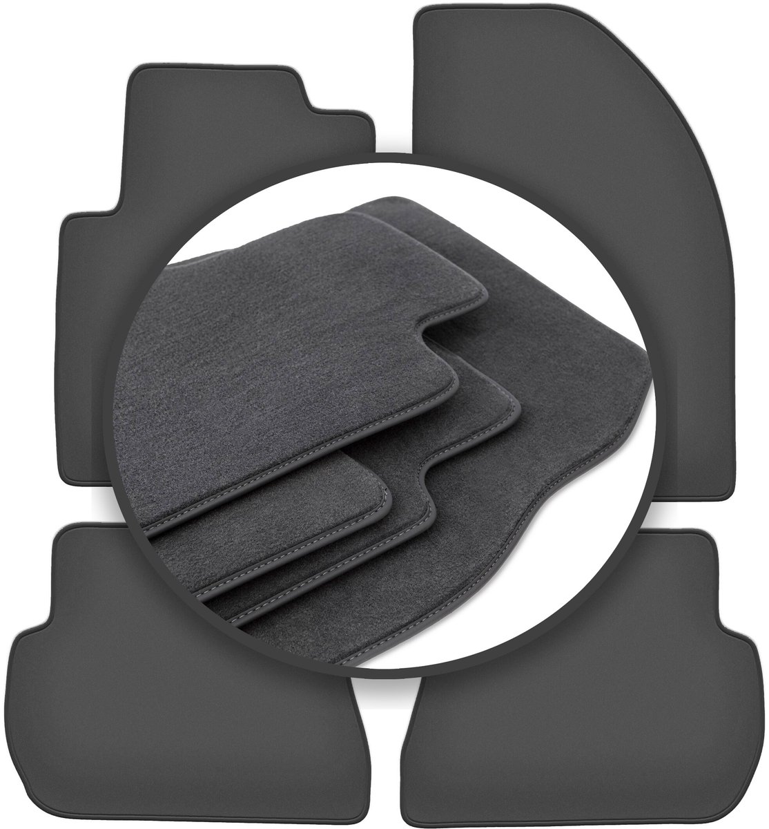 Premium automatten voor: Ford Fiesta MK6 hatchback (2002-2010)