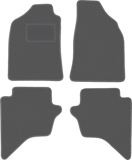 Grafiet automatten voor: Mazda BT-50 pick-up (2007-2012)