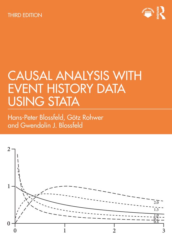 Causal Analysis with Event History Data Using Stata - cover