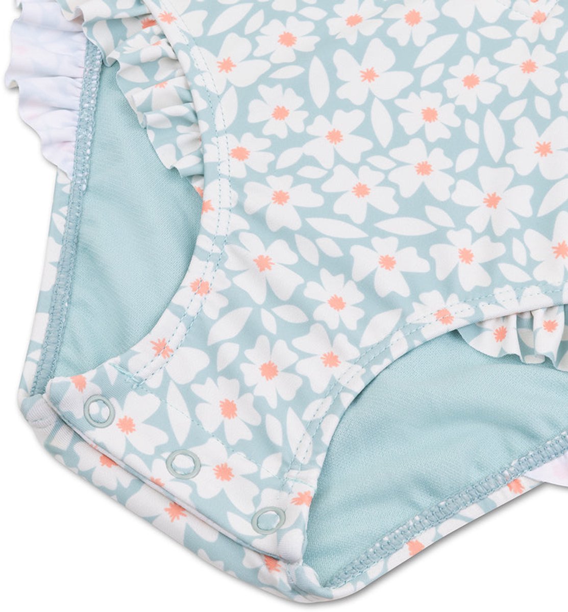 Swim Essentials UV Badpak Meisjes Met Lange Mouwen - Groen - Florish — afbeelding 9