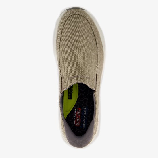 Skechers DECKLAN - GULLIVER Heren Instappers - Taupe | bol