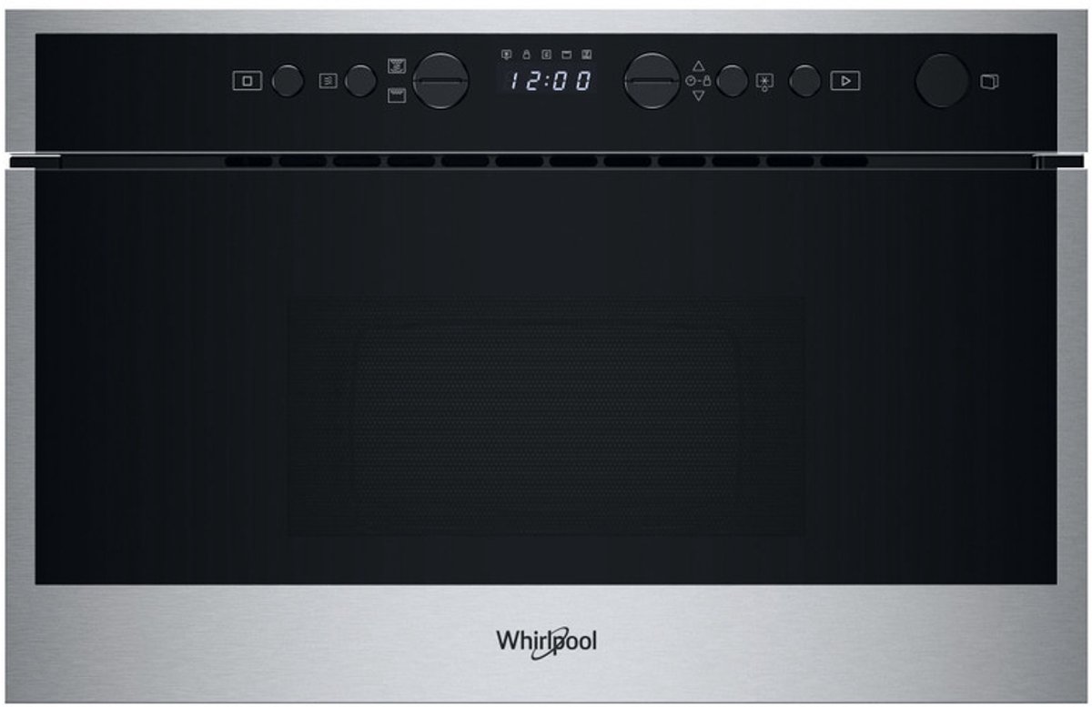 Whirlpool WMN464BX magnetron Zwart, Roestvrijstaal Combinatiemagnetron Ingebouwd 22 l 750 W