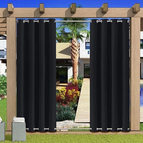 FaceYee Waterdicht buitengordijn, tuinscheidingsgordijn voor terras