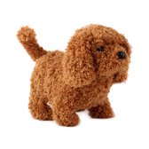 Chien Interactif En Peluche – Marche, Aboie Et Remue La Queue – Jouet Enfant 3 Ans+ – Nécessite 2 Piles AA (non Incluses)