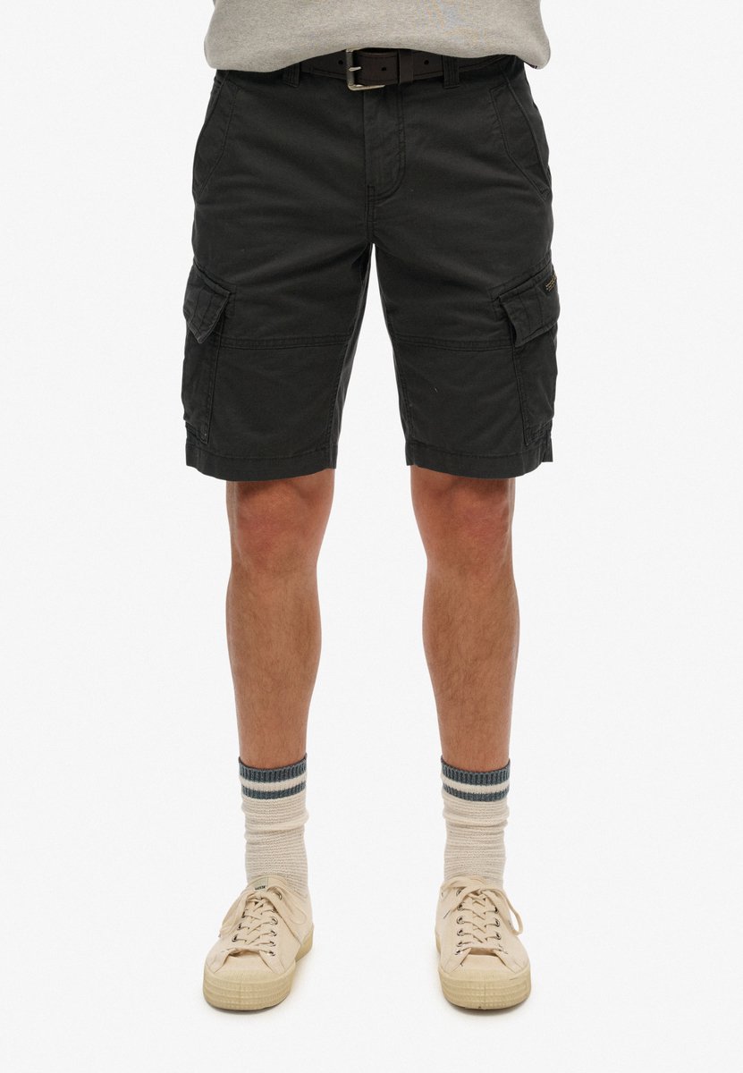 Superdry Vintage Core Cargo Shorts 30 Man Zwart
