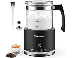 Elektrische Melkopschuimer met 4-in-1 Functie en Hoge Capaciteit - Perfect voor Cappuccino en Warme Melkdranken