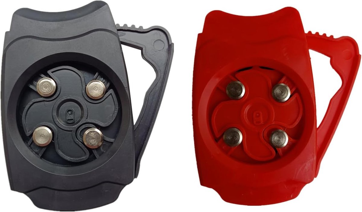 Blikopener Set - Aluminium Blikjes - 2 Stuks - Zwart en Rood