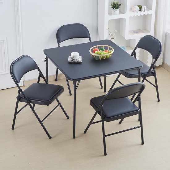 Klapstoel - Vouwstoel - Eettafelstoelen - Set van 2 - Opklapbare ...