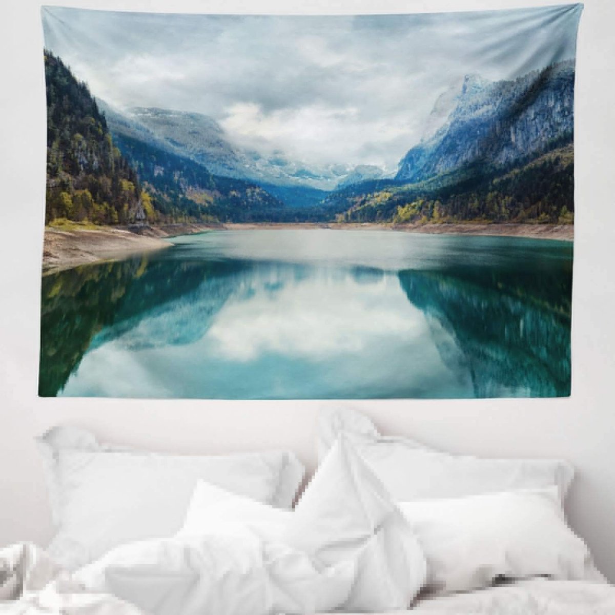 Ibenzoa® Uniek Kunstzinnig Wandtapijt en Luxe Dag-Sprei voor Stijlvolle Interieurs