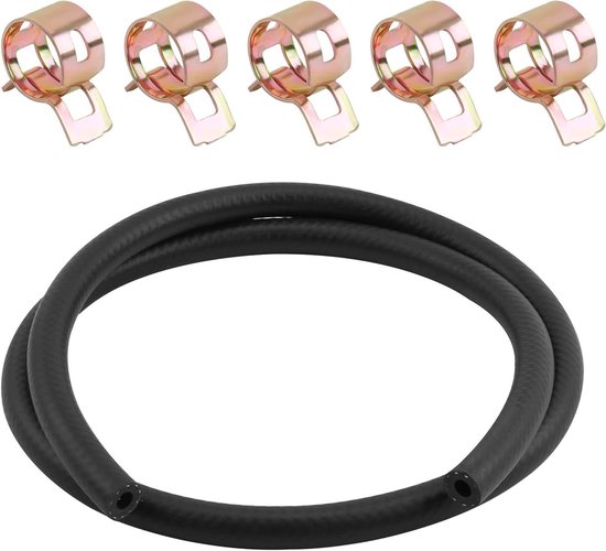 Assemblage de conduite de carburant, tuyau de carburant marin universel de 1,9 cm avec ampoule d'amorçage, colliers de serrage en acier, tuyau en caoutchouc, ampoule d'amorçage manuelle hors-bord pour Assemblage de conduite de carburant, tuyau de carburant marin universel de 1,9 cm avec ampoule d'amorçage, colliers de serrage en acier, tuyau en caoutchouc, ampoule d'amorçage manuelle hors-bord pour