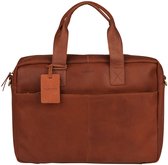 BURKELY Vintage River - Laptoptas 15.6 inch - Cognac