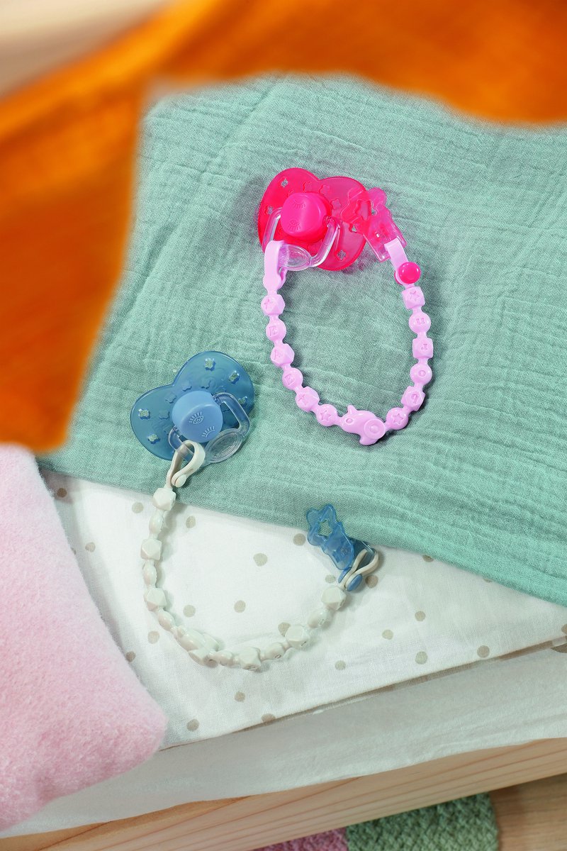 BABY born speen met clip poppenaccessoire - Assorti. — afbeelding 7