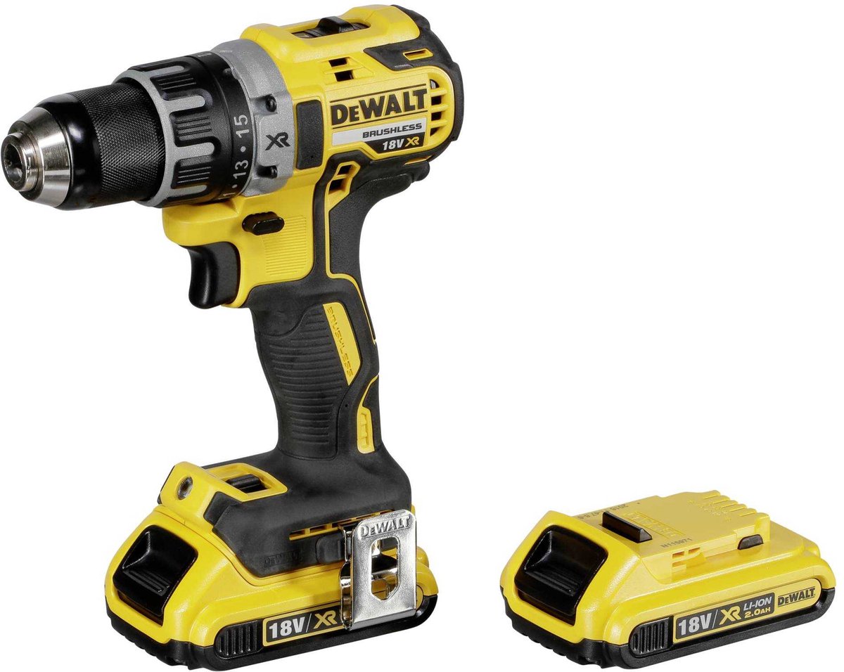 DeWalt DCD791D2 Accu Schroefboormachine - 18V 2.0Ah XR Li-ion in T-STAK Opbergkoffer – foto 6
