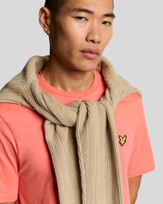 T-shirt uni Lyle & Scott Polos et T-shirts Homme - Polo - Corail - Taille L
