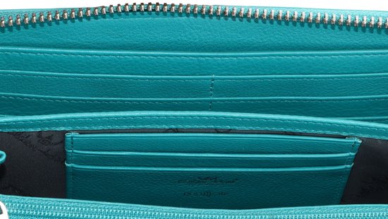 Golden Head Cuir porte-monnaie Madrid RFID Protect RV-Damenbörse 2822 Türkis turquoise