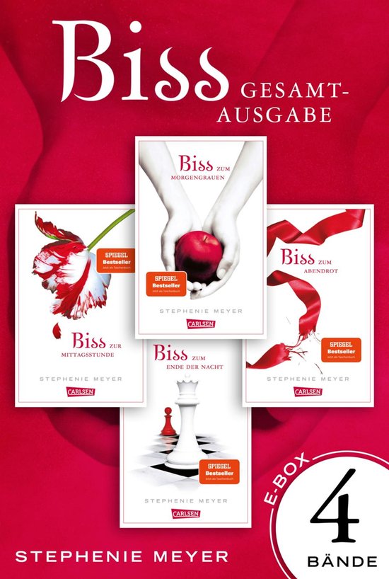 Bella und Edward - Biss: Band 1-4 der paranormalen Twilight- ... - cover