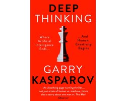 Omslag van Deep Thinking Where Machine Intelligence Ends and Human Creativity Begins