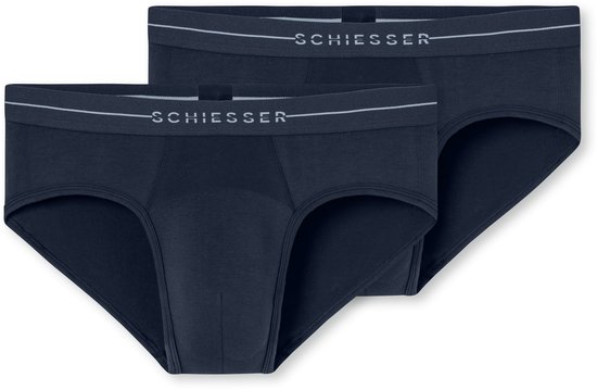 SCHIESSER Personal Fit Lange Onderbroek  1-pack , Heren Onderbroek Lang Zwart 155349 000