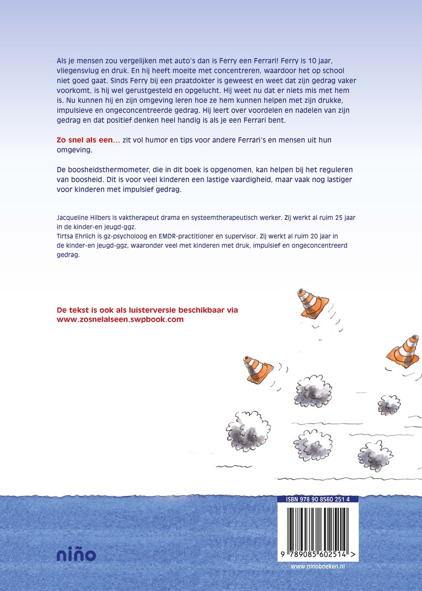 Zo snel als een... - back cover