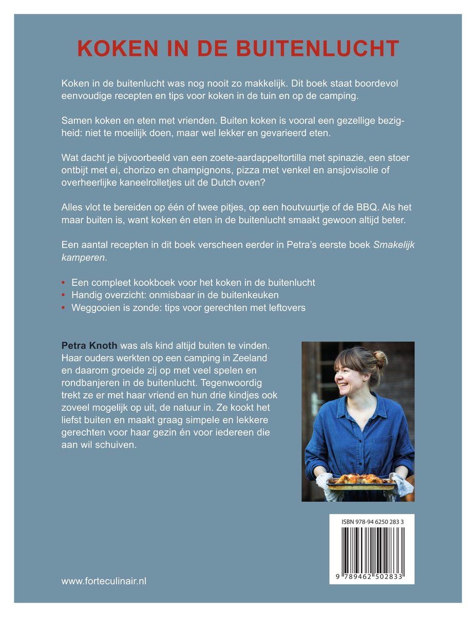 Koken in de buitenlucht - back cover