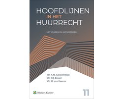 Hoofdlijnen in het huurrecht