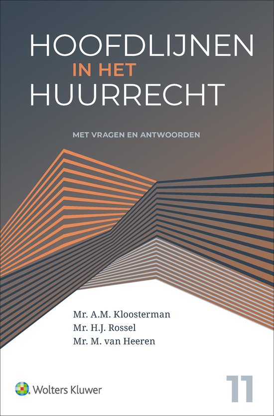 Hoofdlijnen in het huurrecht - cover