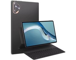 Pad 9 Pro 10.1 Inch 2K Volledig Scherm 16GB+1024GB Snapdragon 8 Gen2 Android 24mp + 48Mp High-Performance Tablet - Zwart + Toetsenbord