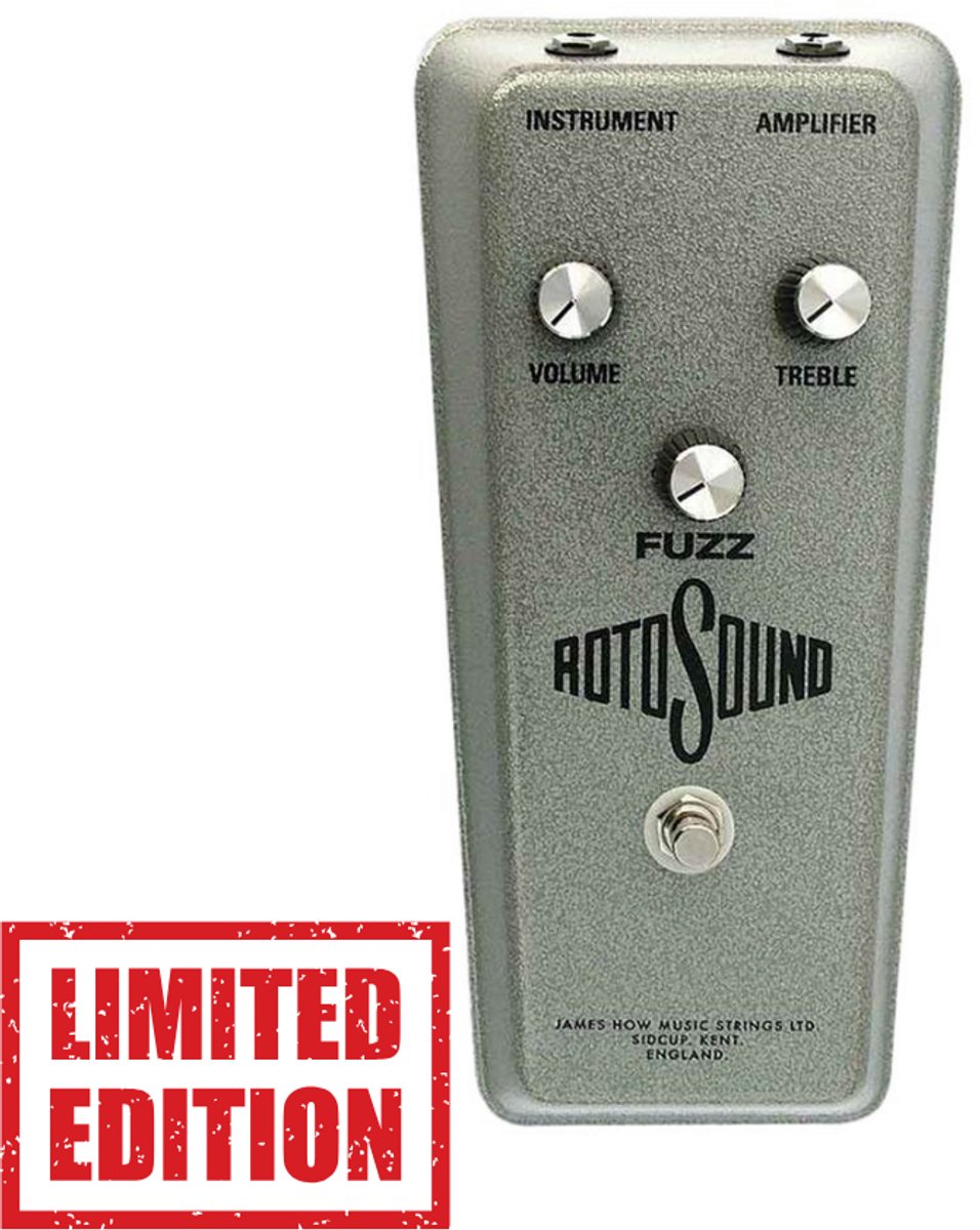 Rotosound RFB1 FUZZ Limited Edition Reissue effectpedaal