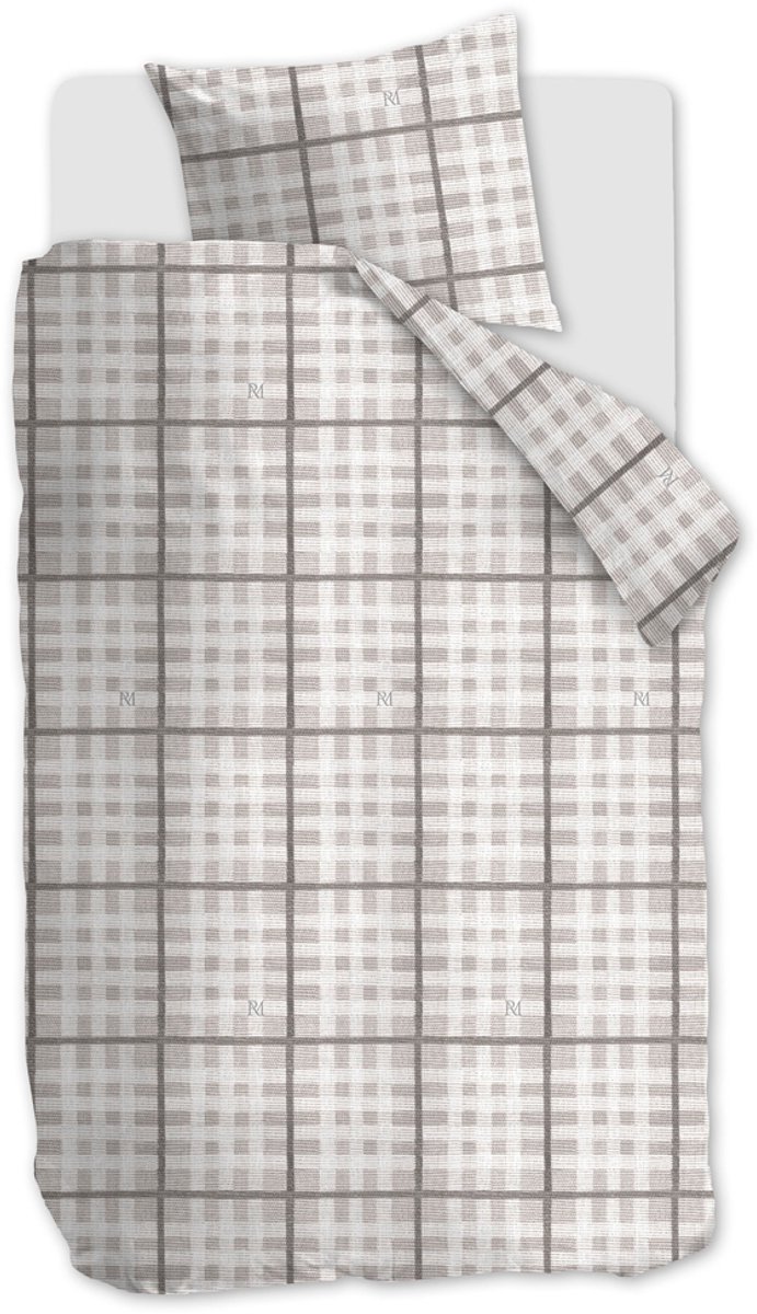 Riviera Maison RM Brody sand 60x70 - Katoen Flannel - Zand - 37.0x27.0x1.5 cm