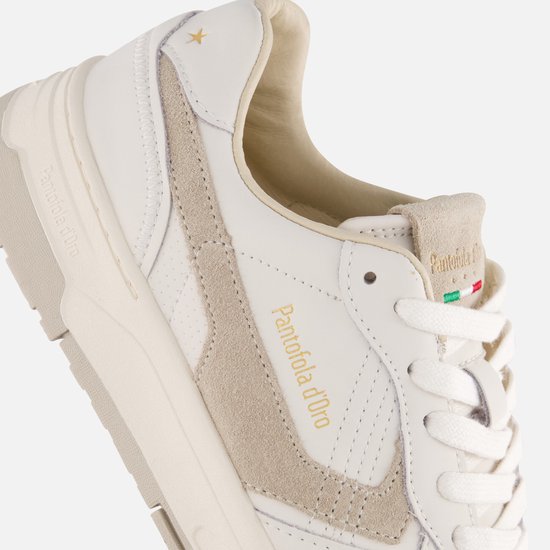 Pantofola d'Oro Coppa Baskets pour femmes blanc Daim - Taille 40