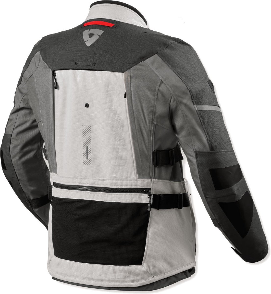 REV’IT! Sand 5 H2O Zilver Antraciet Motorjas - Maat XL - Jas – foto 4