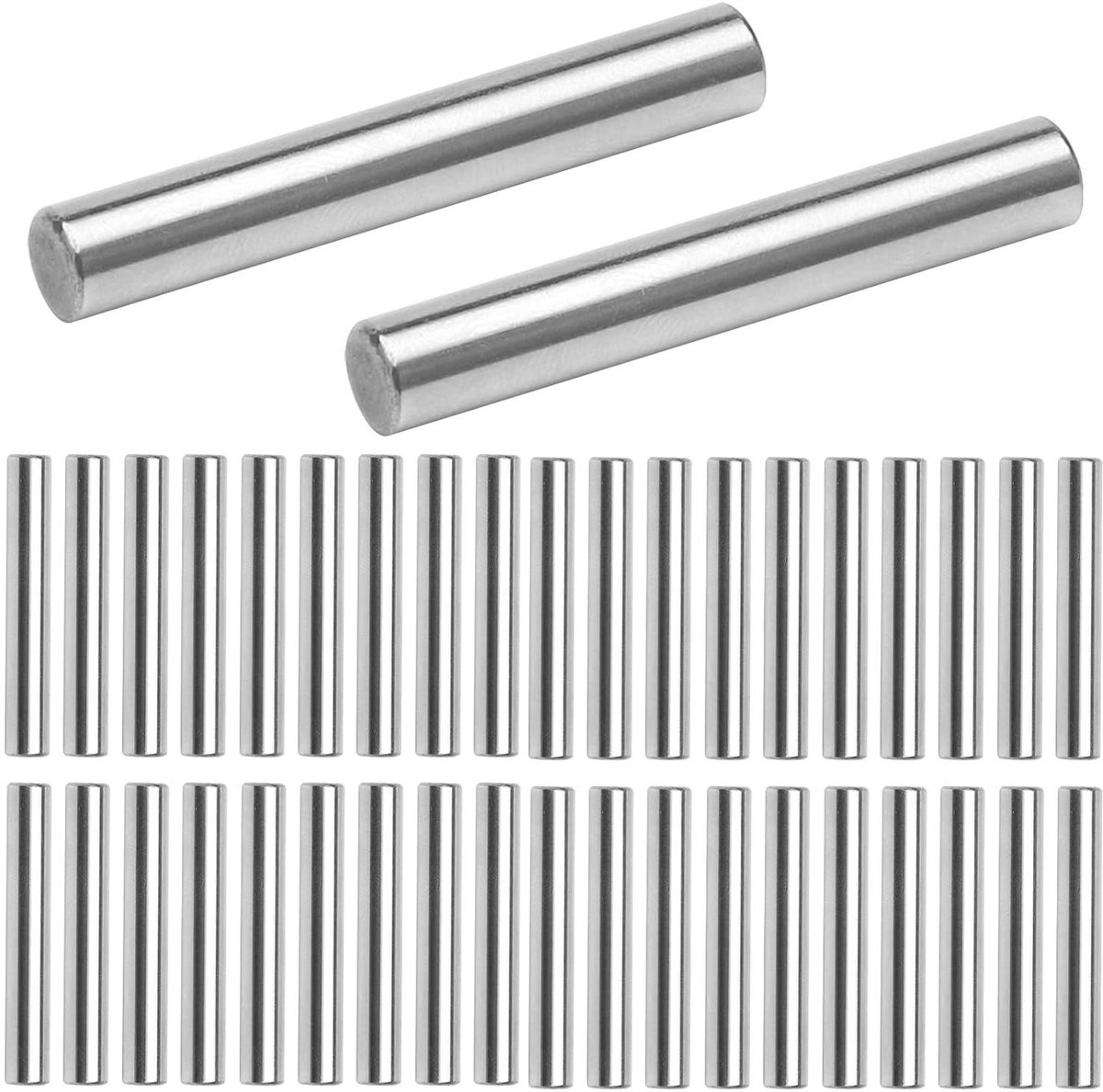 40 stuks cilinderstiften voor planksteunen - 6 x 40 mm