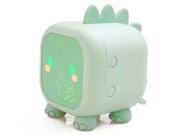 BMJ Trading® Wekker voor Kinderen - Dino - Slaaptrainer Kinderen - Wekker Kind Digitaal - Dinosaurus - Veranderd van Kleur - Kinderwekker - Alarmklok - Slaaptrainer - Slaapwekker - Digitale Wekker - Wekker Kinderen - Alarm Clock - Nachtlampje