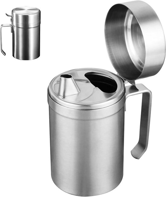450ml/750ml Thermische Saus Pot 304 Rvs Dubbelwandige Geïsoleerde Juskom Keuken Accessoires 750ml