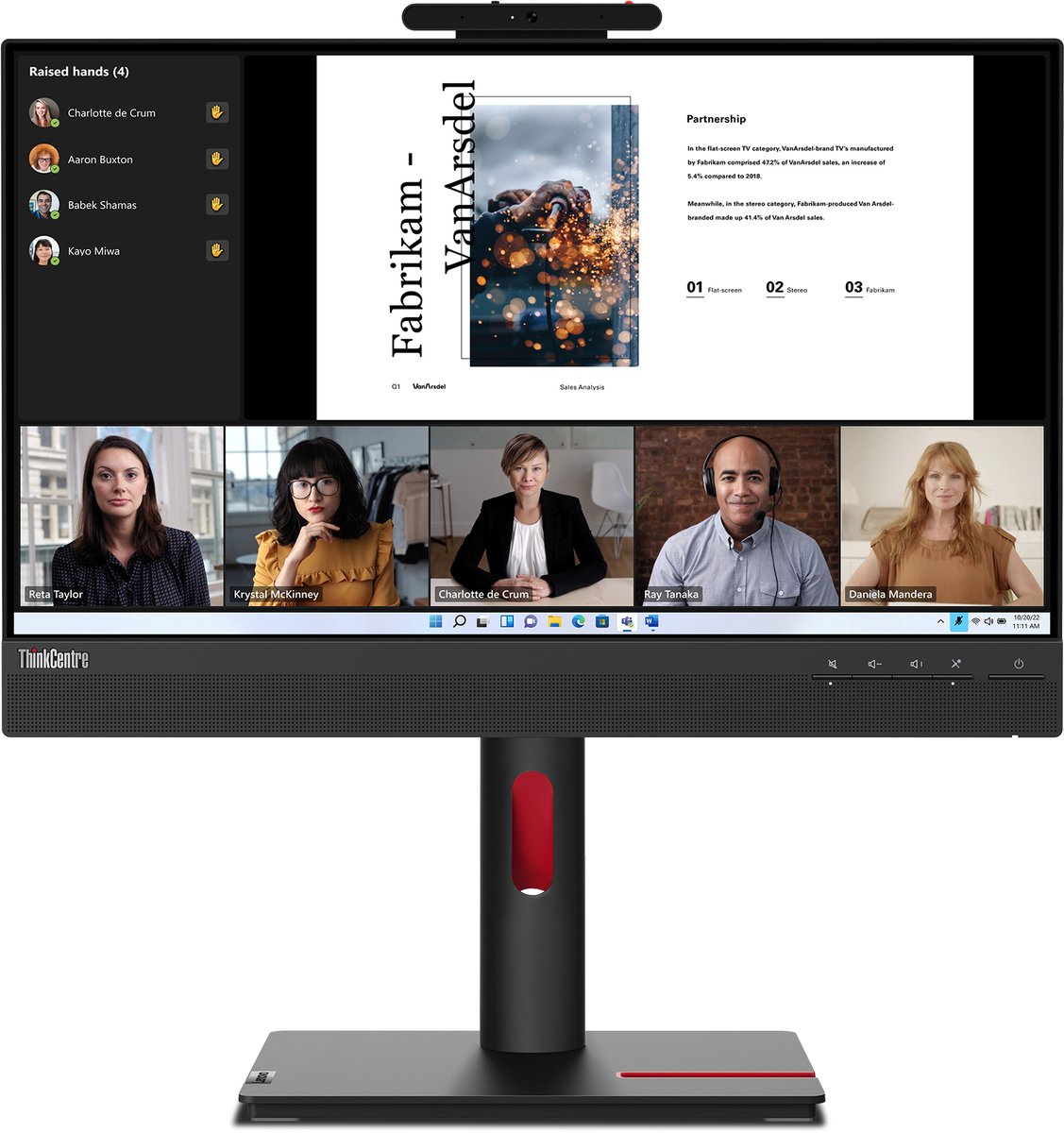 Lenovo ThinkCentre TIO-22 Gen5 Monitor