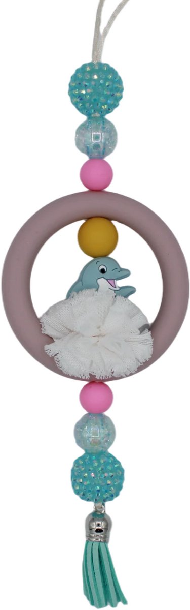 Autohanger / Dromenvanger Dolfijn Blauw