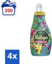 Bol.com Robijn Collections - Wasverzachter - Paradise Secret - 125L - 50 Wasbeurten - Voordeelverpakking - 4 stuks aanbieding