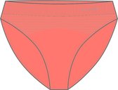 FALKE Warm Brief sneldrogend functioneel materiaal functioneel ondergoed dames oranje - maat XS