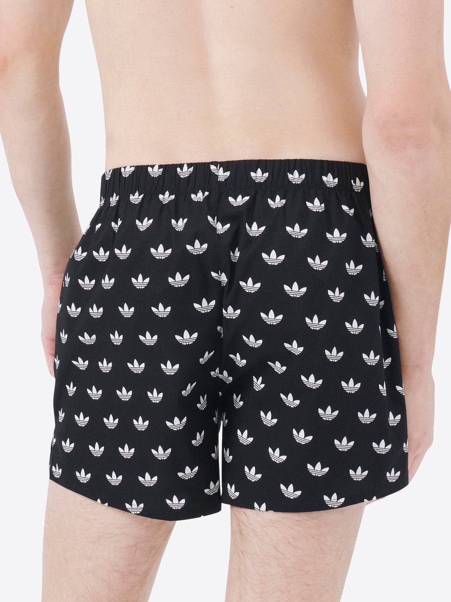 adidas Originals 2PK Woven Boxer - Comfort Cotton Woven - Onderbroek Mannen - 2x bedrukt
