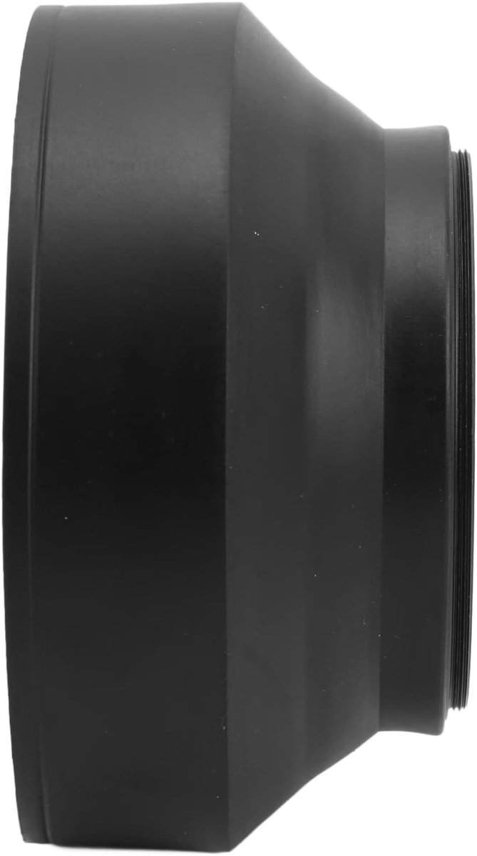 Opvouwbare Universele Zonnekap voor Camera met 3 Verstelbare Standen (62 mm)