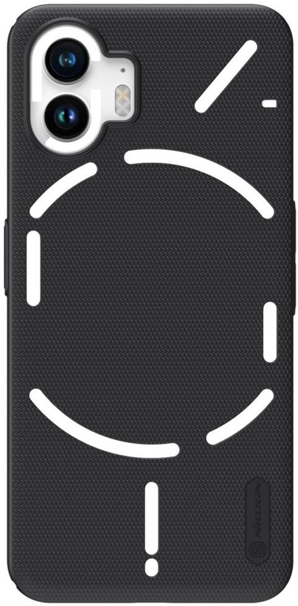 Nillkin Super Frosted Shield Nothing Phone (2) Hoesje Back Cover Zwart