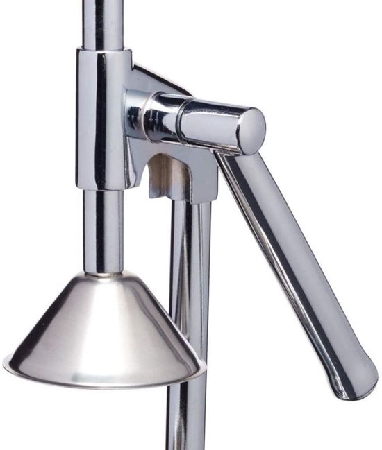 Kitchen Craft MasterClass Deluxe Verchroomde Sapcentrifuge met Hefboomarm - Voor Sinaasappel Citroen en Grapefruit van Kitchen Craft — afbeelding 4