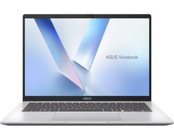 "ASUS Vivobook 14 M1407KA-LY090W AMD Ryzen AI 5 340 Laptop 35,6 cm (14"") WUXGA 16 GB DDR5-SDRAM 512 GB SSD Wi-Fi 6 (802.11ax) Windows 11 Home Nederlands Zilver"
