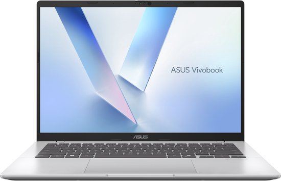 ASUS Vivobook 14 M1407KA-LY090W AMD Ryzen AI 5 340 Laptop 35,6 cm (14") WUXGA 16 GB DDR5-SDRAM 512 GB SSD Wi-Fi 6 (802.11ax) Windows 11 Home Nederlands Zilver - ASUS - Hoofdafbeelding