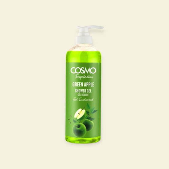 TEMPTATION Groene Appel Douchegel voor Verfrissing